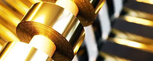 Fornecedor fitas hot stamping dourado e prata