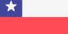 Bandeira do Chile nas cores azul, branco e vermelho