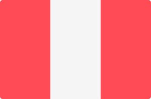 Home 12 Bandeira do Peru nas cores vermelhor e branco