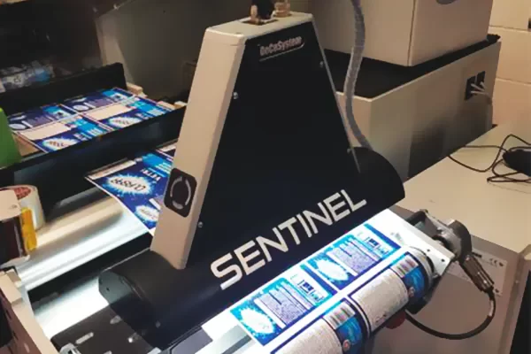 inspecao de impressao embalagens flexiveis sentinel